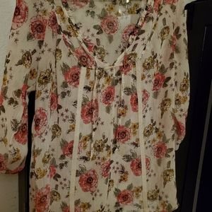 Flowery blouse